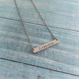 Stainless Steel Necklace - Grandma