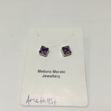 Amethyst Studs