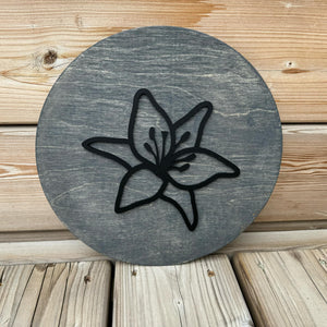 10" 3D Round Signs