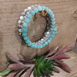 Beaded Wrap Bracelets - SM/MED