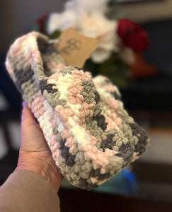 Women's Crocheted Slippers