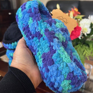 Women's Crocheted Slippers