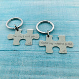 Paired Puzzle Keychain Sets