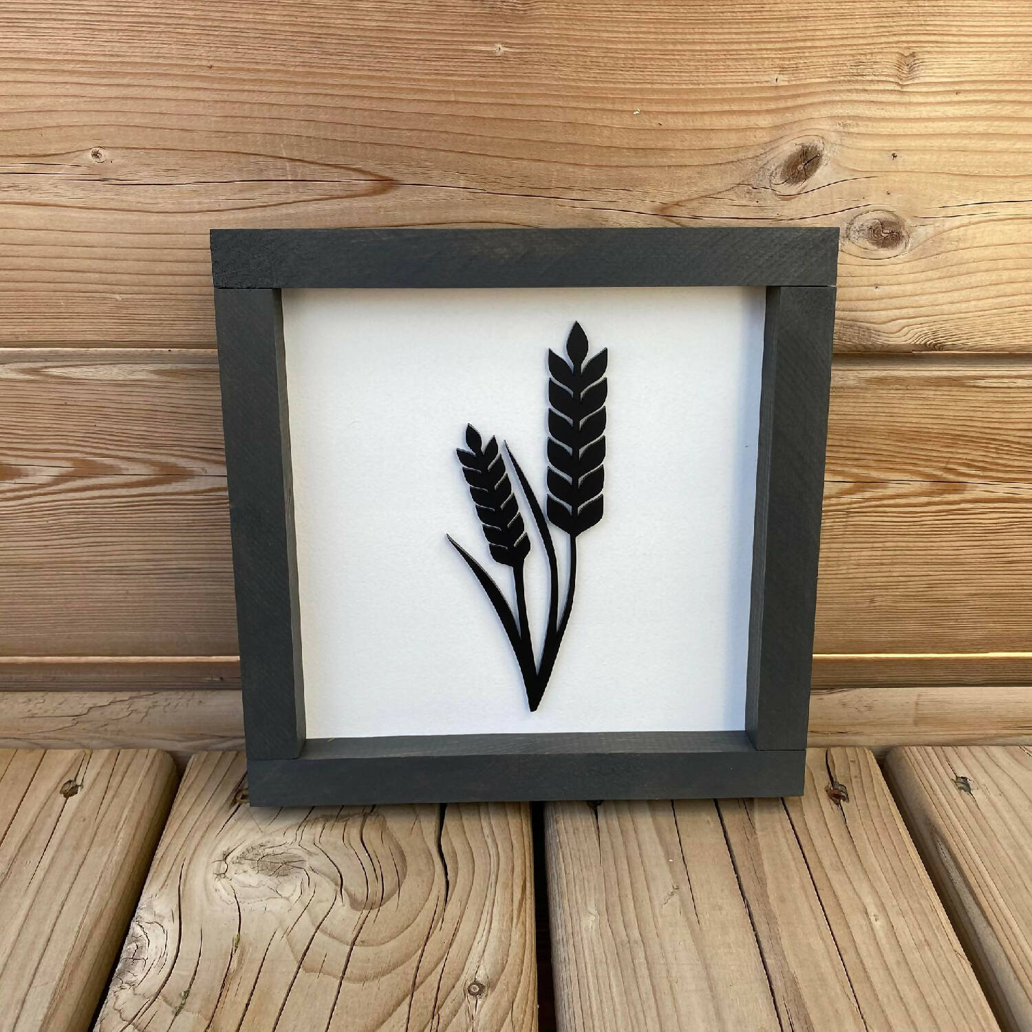 Wheat 3D Sign - 8"