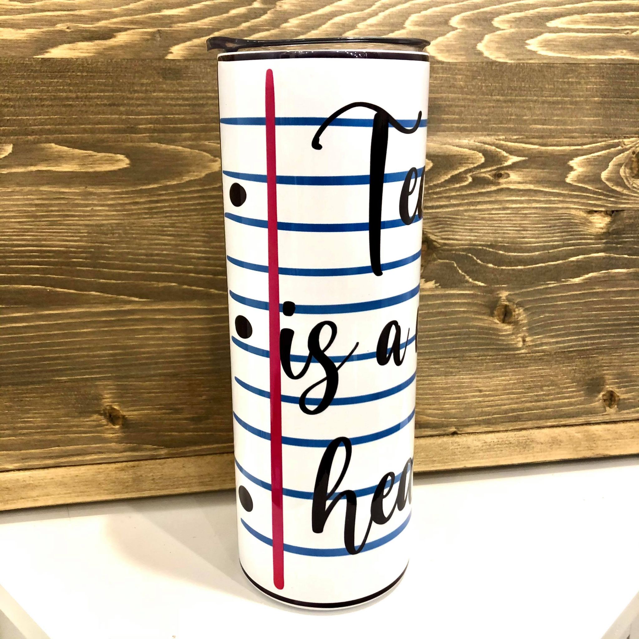 Work of Heart Tumbler - HandmadeSask