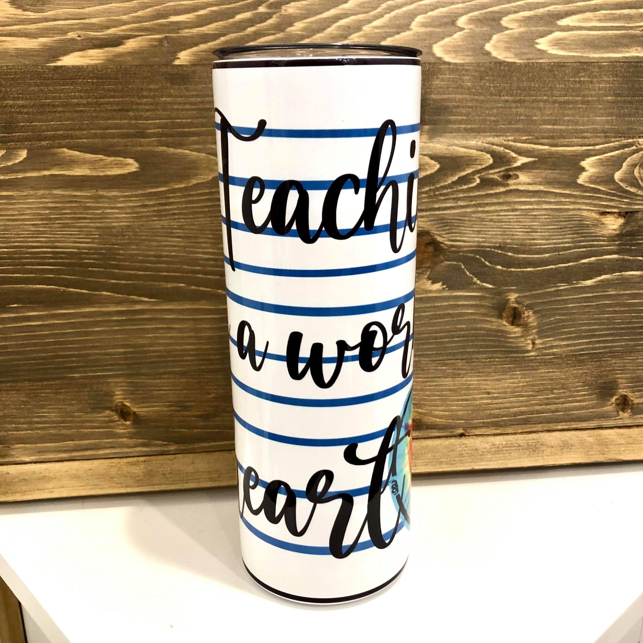 Work of Heart Tumbler - HandmadeSask