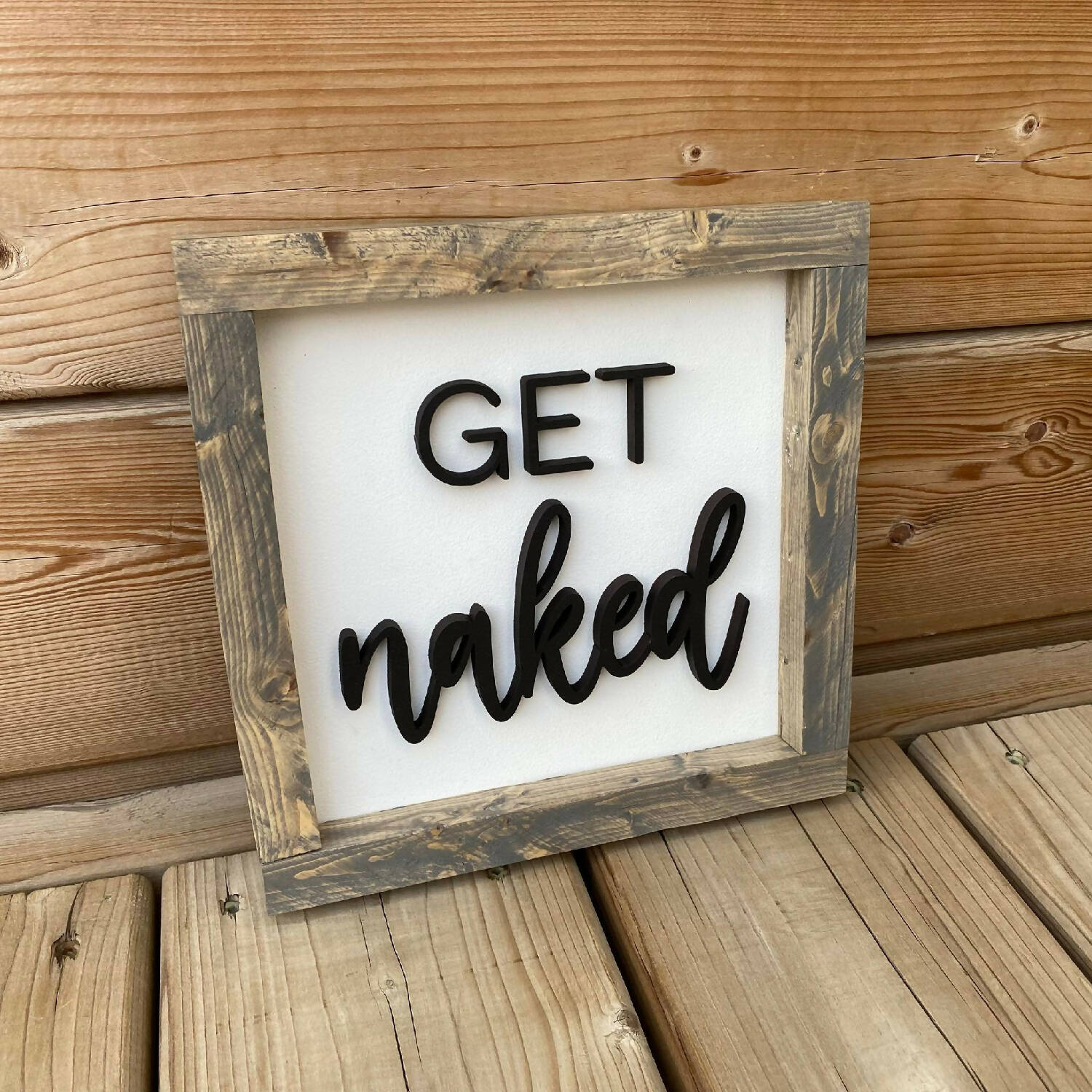 Get Naked Sign