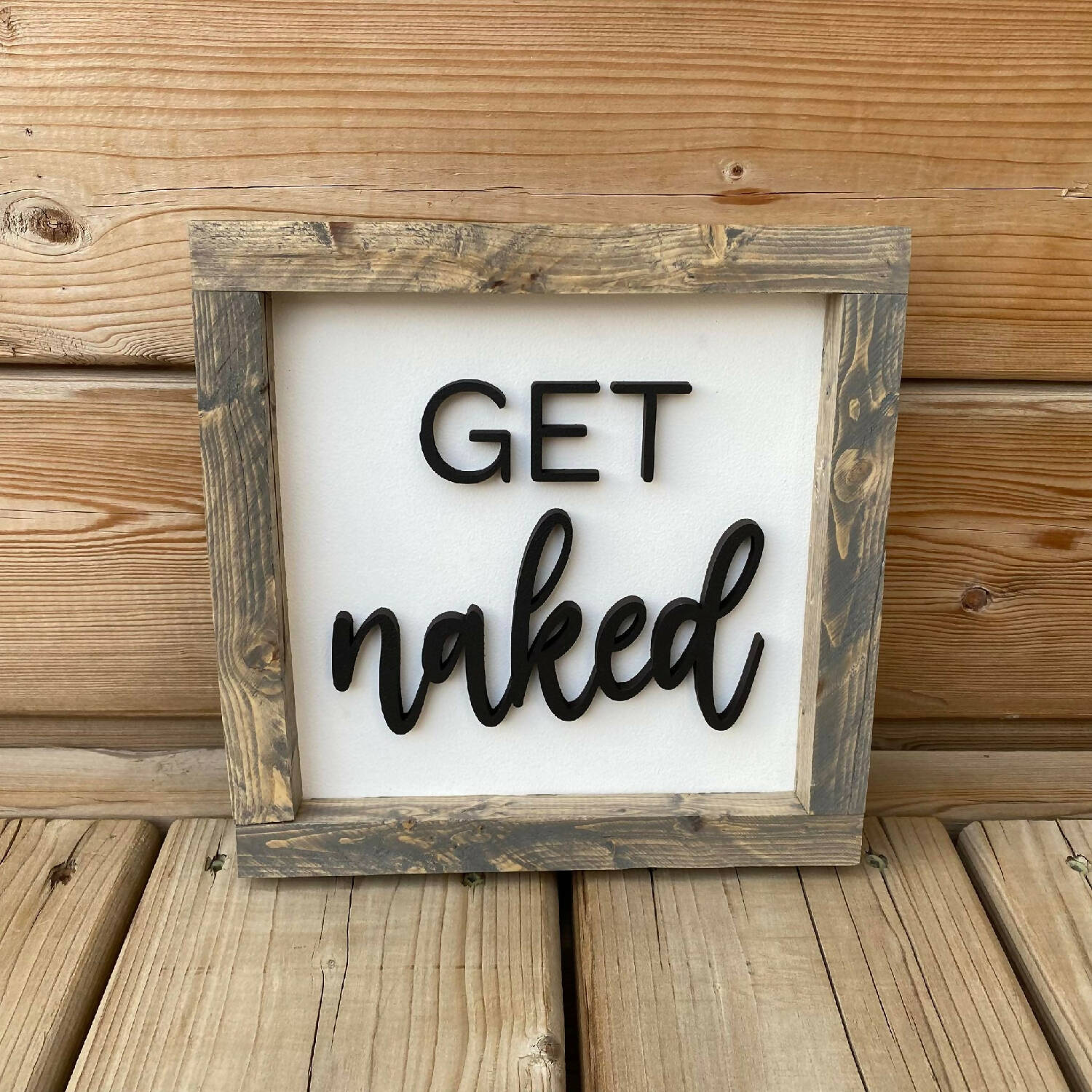 Get Naked Sign