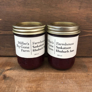 Saskatoon Rhubarb Jam - 1