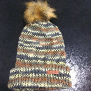 Adult Knit Pompom Toques