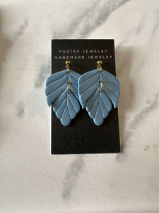 leaf earrings