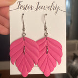 leaf earrings