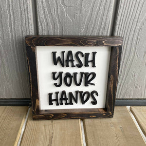 Wash Your Hands Sign