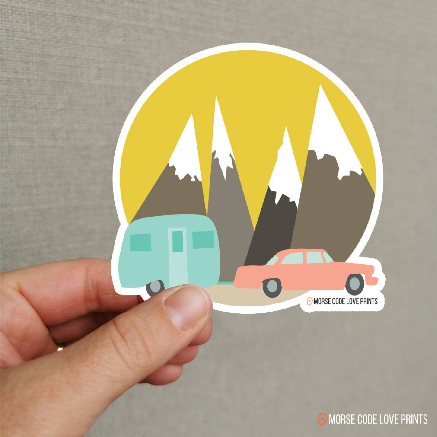 Happy Camper | Vinyl Sticker