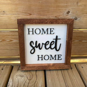 Home Sweet Home Sign