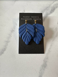 leaf earrings