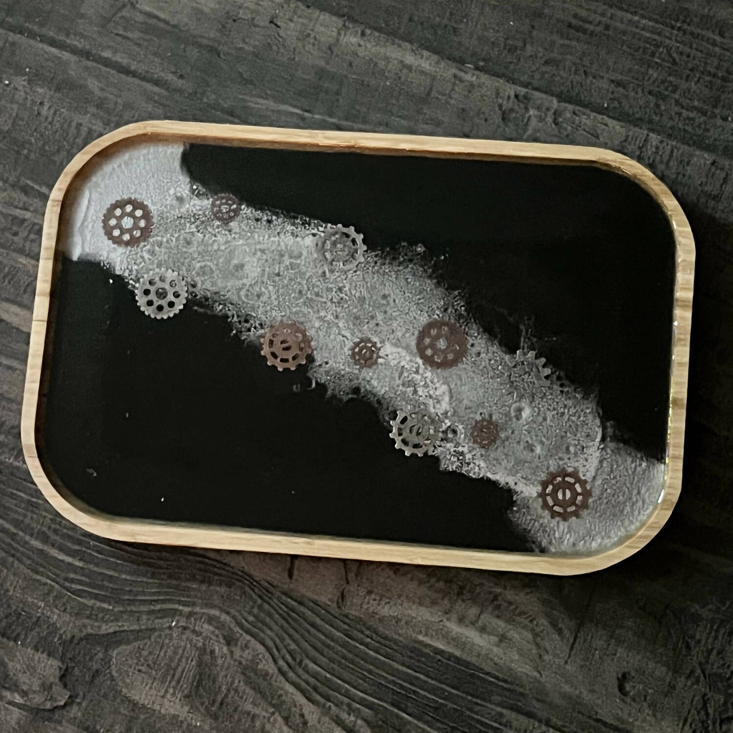 Bamboo Resin Serving Tray