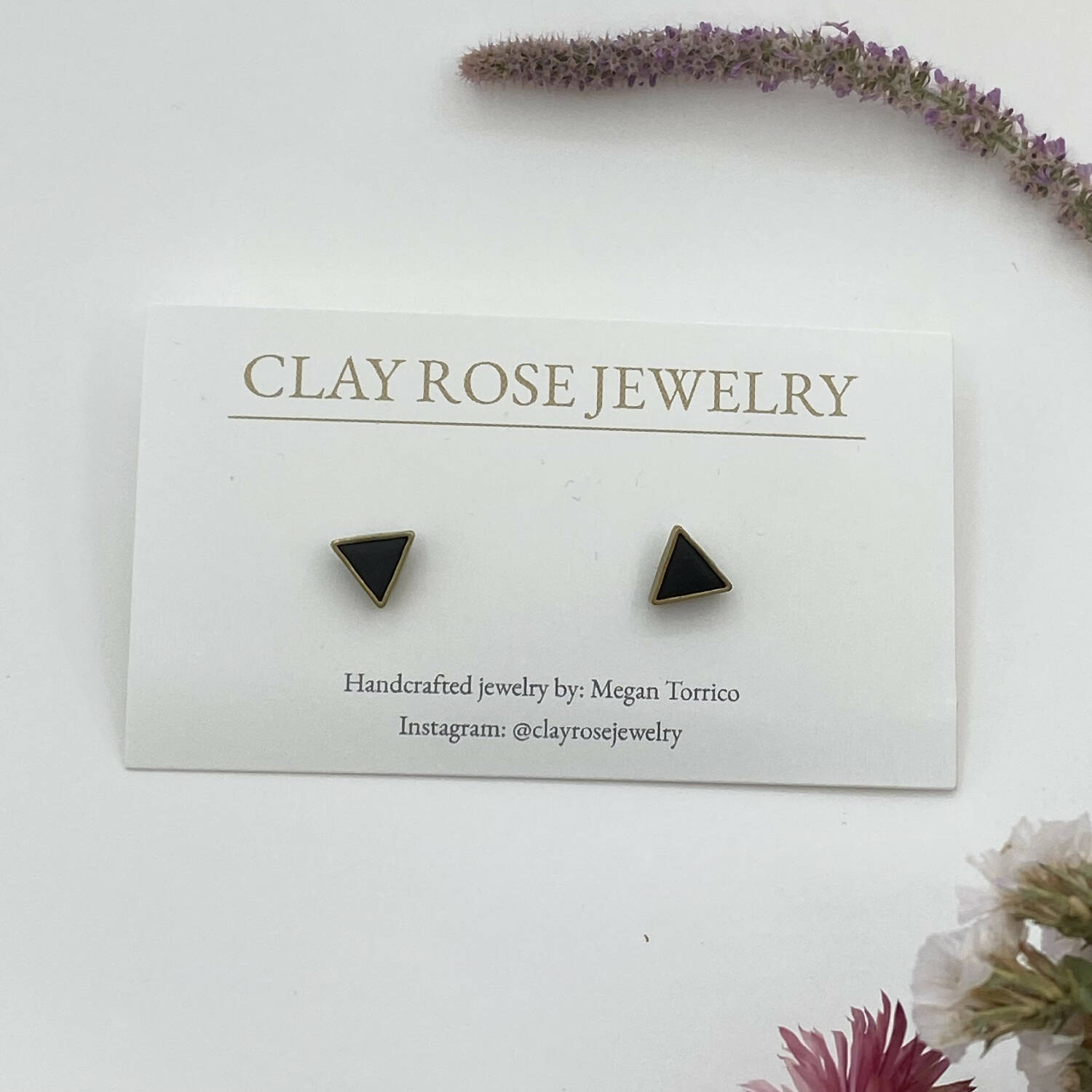 Triangle Studs